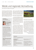 Weide und regionale Vermarktung
