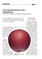 Vier Gala-Mutanten in der Empfehlung