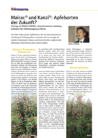 Mairac® und Kanzi®: Apfelsorten der Zukunft?