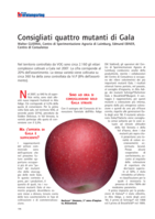 Consigliati quattro mutanti di Gala