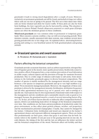 Grassland species and sward assessment