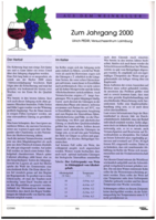 Zum Jahrgang 2000