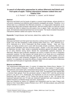 In search of alternative approaches to reduce Alternaria leaf blotch and fruit spots of apple: Testing interactions between slaked lime and sulphur lime