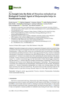 An Insight into the Role of Trissolcus mitsukurii as Biological Control Agent of Halyomorpha halys in Northeastern Italy