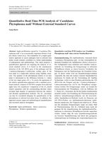 Quantitative Real-Time PCR Analysis of ‘Candidatus Phytoplasma mali’ Without External Standard Curves