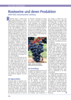 Roséweine und deren Produktion