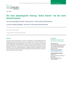 Die neue physiologische Störung "grüne Beeren" bei der Sorte Gewürztraminer