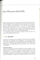 Die Pflanzennährstoffe