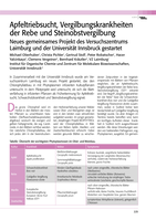 Apfeltriebsucht, Vergilbungskrankheiten der Rebe und Steinobstvergilbung