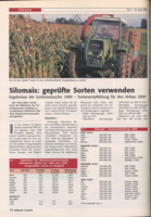 Silomais: geprüfte Sorten verwenden