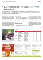 Neue Apfelsorten müssen erst mal schmecken