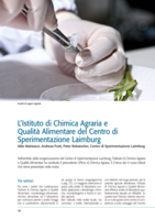 L’Istituto di Chimica Agraria e Qualità Alimentare del Centro di Sperimentazione Laimburg