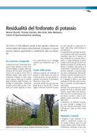 Residualitá del fosfonato di potassio