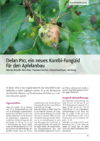 Delan Pro, ein neues Kombi-Fungizid für den Apfelanbau