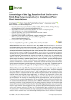 Assemblage of the Egg Parasitoids of the Invasive Stink Bug Halyomorpha halys: Insights on Plant Host Associations