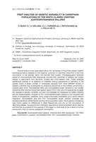 First analysis of genetic variability in carinthian populations of the white-clawed crayfish Austropotamobius pallipes