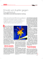 Einsatz von Kupfer gegen Feuerbrand