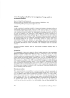 A test of sampling methods for the investigation of forage quality in permanent meadows