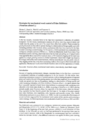 Strategies for mechanical weed control of False Hellebore (Veratrum album L.)