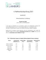 4. Reifeverlaufsprüfung 06.09.2021