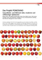 Das Projekt POMOSANO Gesundheits- und Nährwert von Früchten und Säften alter, moderner und rotfleischiger Apfelsorten