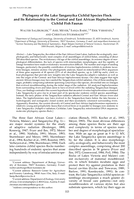Phylogeny of the Lake Tanganyika cichlid species flock and its relationship to the Central and East African haplochromine cichlid fish faunas