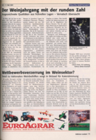 Der Weinjahrgang mit der runden Zahl. Ausgezeichnete Qualitäten aus frühreifen Lagen - Vernatsch überrascht