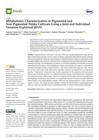 Metabolomic Characterization of Pigmented and Non_Pigmented Potato Cultivars Using a Joint and Individual Variation Explained (JIVE)