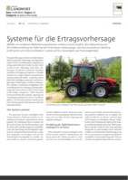 Systeme für die Ertragsvorhersage