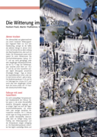 Die Witterung 2012