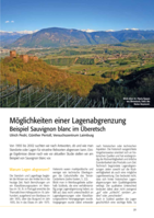 Möglichkeiten einer Lagenabgrenzung