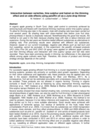 Interactions between varieties, lime sulphur and hailnet on the thinning effect and on side effects using paraffin oils as a June drop thinner