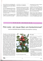 Pink Lady - ein neuer Stern am Sortenhimmel?