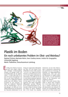 Plastik im Boden. Ein noch unbekanntes Problem im Obst- und Weinbau?