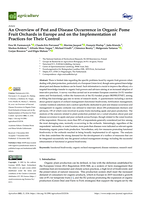 An Overview of Pest and Disease Occurrence in Organic Pome Fruit Orchards in Europe and on the Implementation of Practices for Their Control
