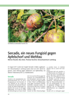 Sercadis, ein neues Fungizid gegen Apfelschorf und Mehltau