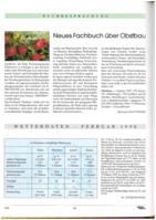 Rezension über das neue Buch: 'Obstbau'