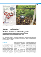 „Smart Land Südtirol“ Moderne Technik als Entscheidungshilfe