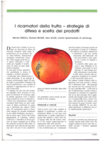 I ricamatori della frutta - strategie di difesa e scelta dei prodotti