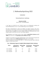 2. Reifeverlaufsprüfung 16.08.2022
