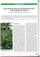 Schorfbekämpfung mit Sterolhemmern und Anilinopyrimidinen