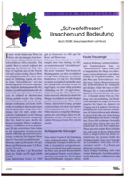 'Schwefelfresser' - Ursachen und Behebung