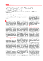 Verhinderung von Alternanz bei der Sorte Fuji