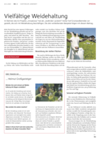 Vielfältige Weidehaltung