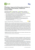 Pinot Blanc: Impact of the Winemaking Variables on the Evolution of the Phenolic, Volatile and Sensory Profiles