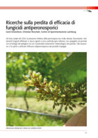Ricerche sulla perdita di efficacia di fungicidi antiperonosporici
