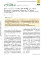 Intra- and Intertree Variability of the 87Sr/86Sr Ratio in Apple Orchards and Its Correlation with the Soil 87Sr/86Sr Ratio