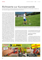 Richtwerte zur Kurzrasenweide