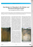 Die Böden im Überetsch (III): Böden auf Moränenablagerungen