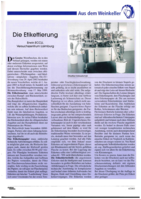 Die Etikettierung